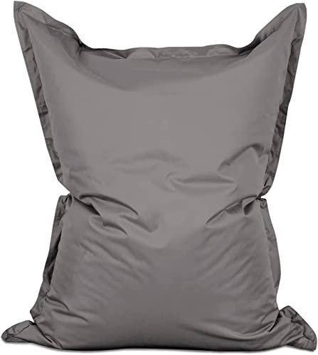 Lumaland Riesen-Sitzsack XXL 140x180 cm | Wasserfestes Indoor & Outdoor Liegekissen mit über 3 Mio....*