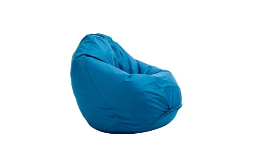 Bruni Sitzsack Classico L in Blau – XL Sitzsack mit Innensack zum Lesen, Abnehmbarer Bezug,...*